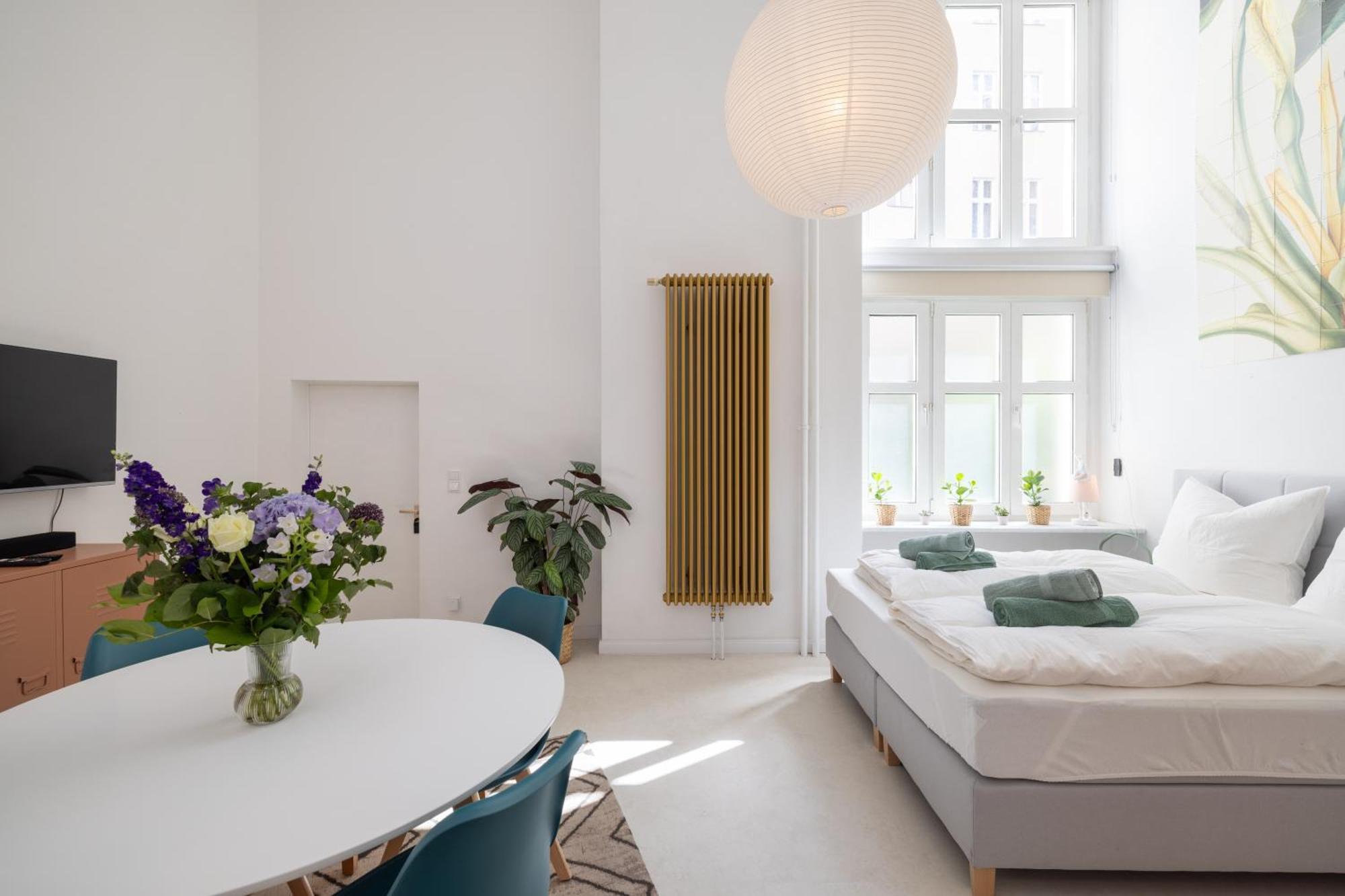 Great 2-Room Loft With 2 Bathrooms And 2 Kitchen برلين المظهر الخارجي الصورة