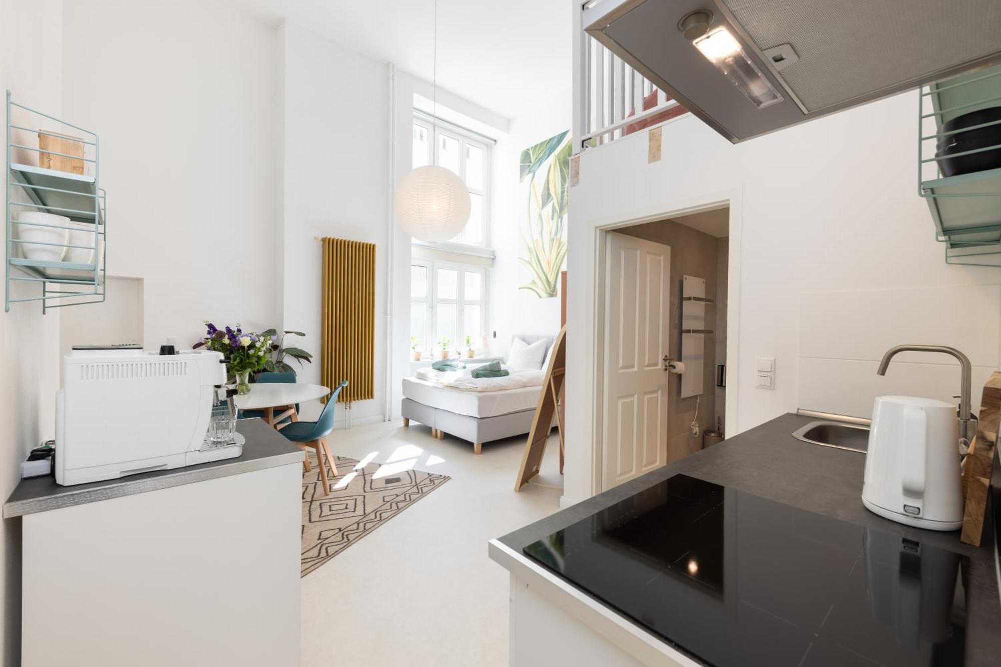 Great 2-Room Loft With 2 Bathrooms And 2 Kitchen برلين المظهر الخارجي الصورة