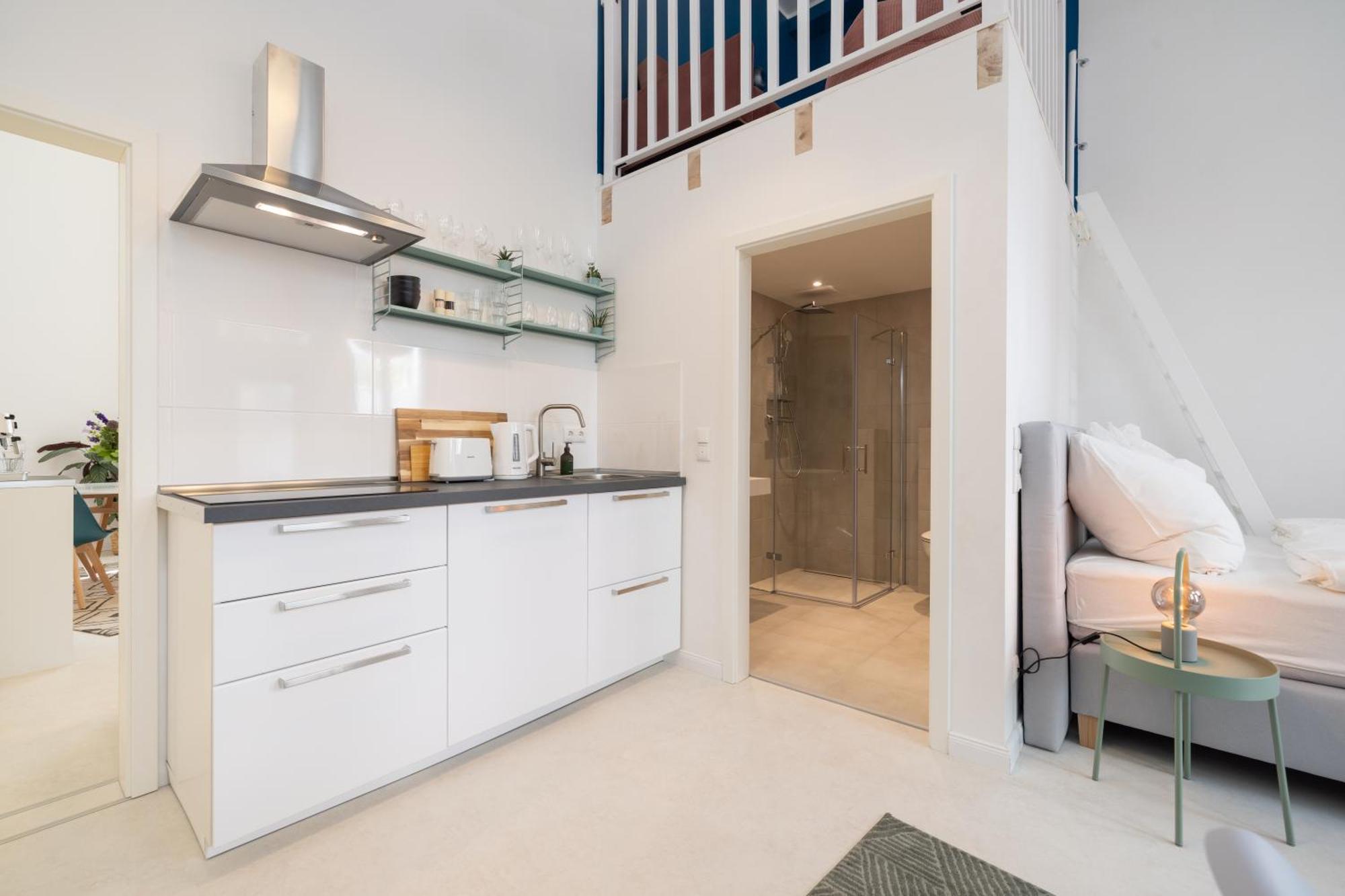 Great 2-Room Loft With 2 Bathrooms And 2 Kitchen برلين المظهر الخارجي الصورة